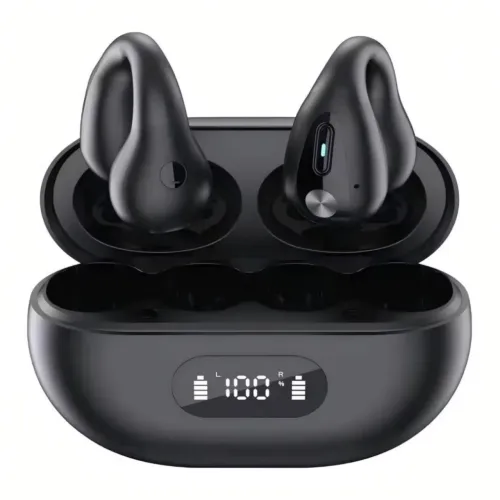 Fone Bluetooth x22 ideal para prática de exercícios mostrador digital