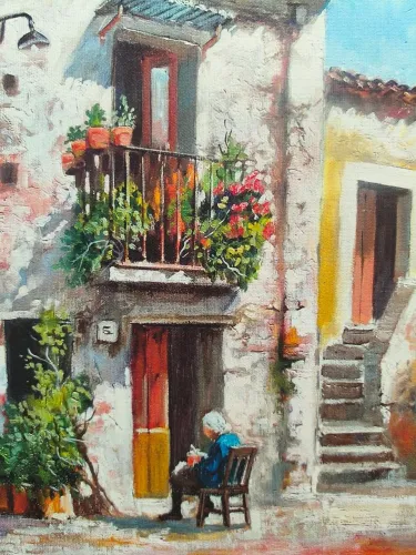 Belíssimo Quadro, Itália Matinal (2019) 37A x 30L