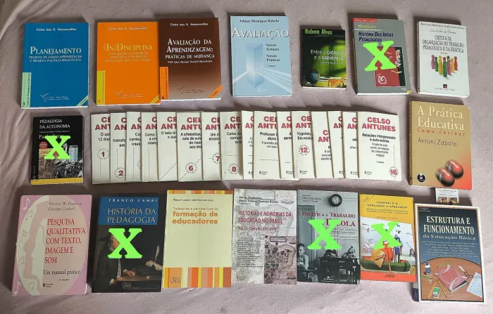LIVROS DE PEDAGOGIA E EDUCAÇÃO A VENDA