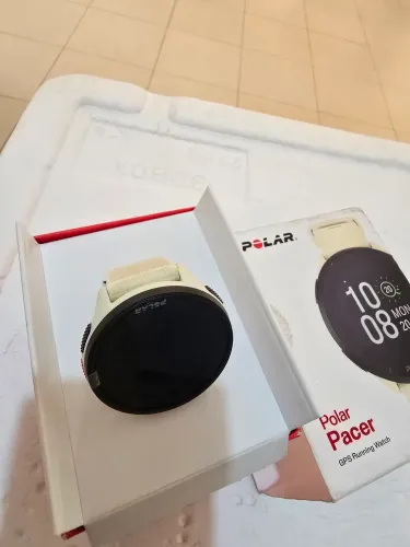 Relógio Polar Pacer Branco