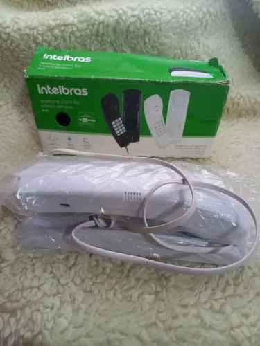 Telefone e Interfone de Condomínio Intelbras TC 20 Branco - Novo Na Caixa