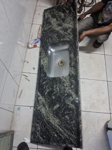 Pia de cozinha 2 metros por 56
