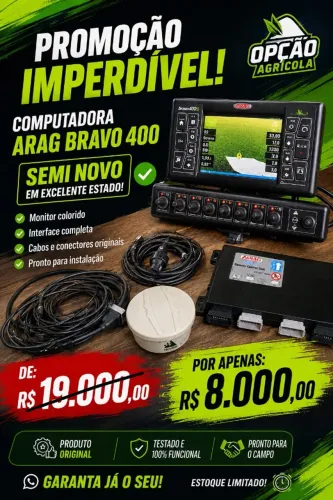 gps agricola bravo 400s com corte sessao