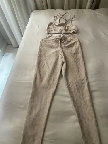 Calça Leagg e TOP -academia
