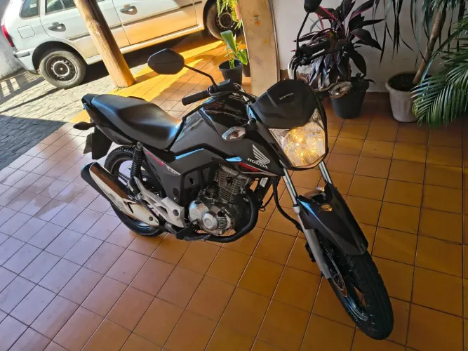 Honda Fan 160 Flex 2018/2019 Chumbo - Baixa Manutenção e Muito Econômica