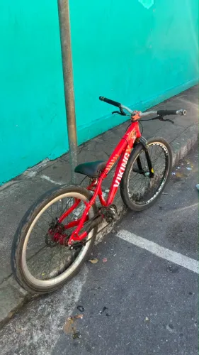 Bicicleta vikingx tuff 25 grau