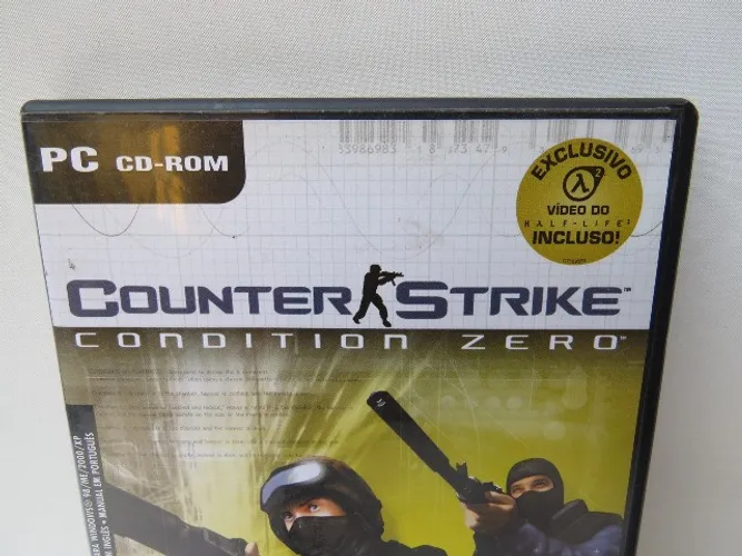 cd rom jogo computador antigo counter strike