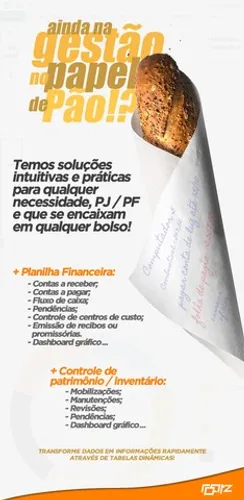 Planilha Financeira, Contas a receber, Contas a pagar, Fluxo de caixa, Pendências