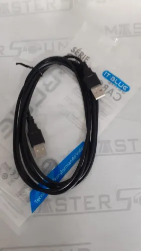 Cabo extensor usb, macho X macho.  Novo.