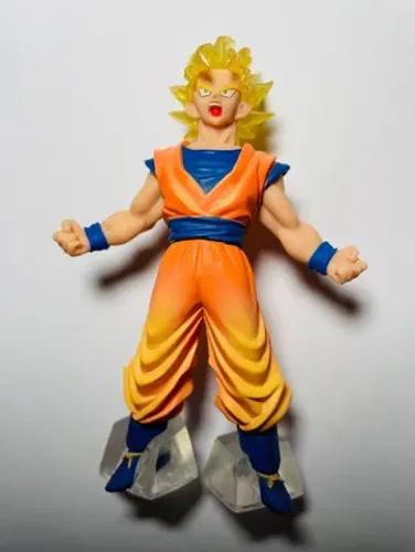 Dragon Ball Gashapon Super Saiyan Son Goku - 9 cm de altura - HG Dragon Ball Volume 5