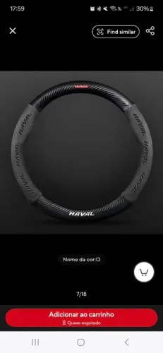 Capa de volante Haval H6