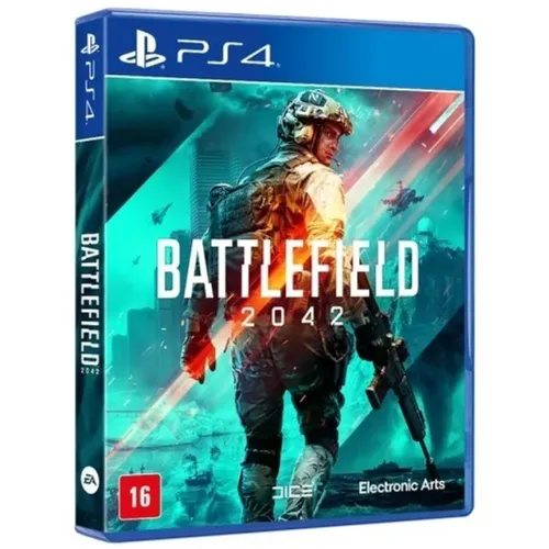 Jogo de PlayStation 4 (PS4) Battlefield 2042 (Novo - Lacrado) Mídia Física