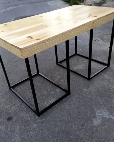 150x70x78 Mesa escrivaninha escritório Pratilheira ESTANTE industrial<br>