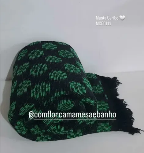 Manta Para Sofá Ou Cobertor Caribe - Entrega Grátis