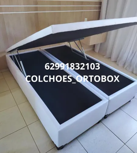 Cama Box Baú Casal bi partido 138x188
