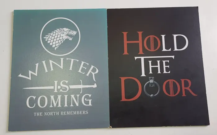 Quadros decorativos Game of Thrones - MDF