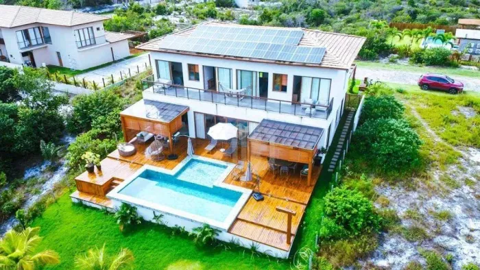 CASA A VENDA EM PRAIA DO FORTE, LITORAL NORTE DA BAHIA - Condomínio Praia Bella, acesso di