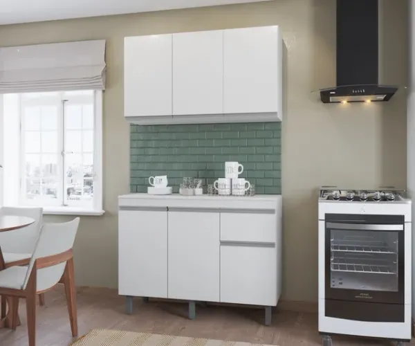 Balcão + Aéreo Cozinha Larissa OFERTA r43