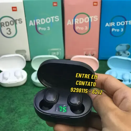 Fone de Ouvido Airdots 9 Horas de Musica - Entrega de 9h as 23h