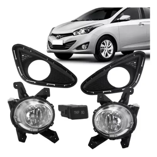 Farol de Milha Completo para o *HB20 ano 2013 - 2015