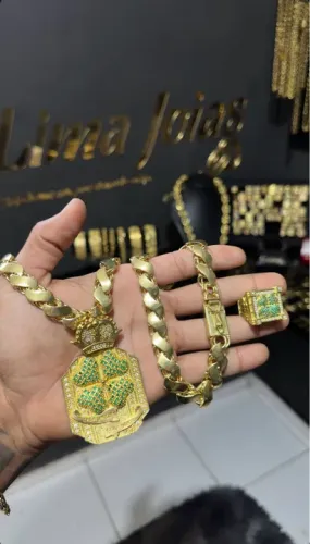 Correntes 100% moeda na promoção do dia dos pais 