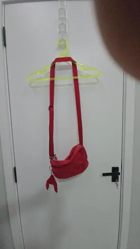 Bolsa kipling vermelha