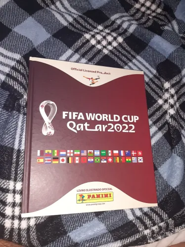 Álbum copa do mundo 2022 COMPLETO