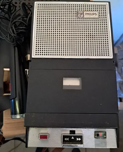 Gravador K7 Philips Vintage anos 60