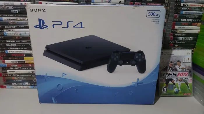 Caixa vazia ps4 