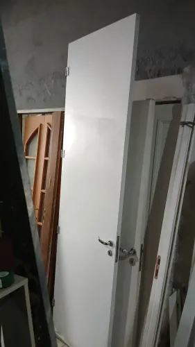 Folha de Porta Madeira Maciça Acabamento Fórmica 81,5 x 2,65