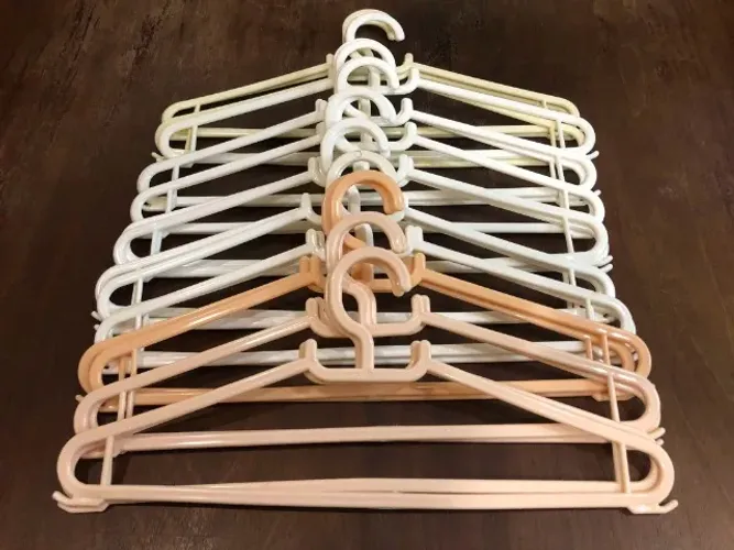 Cabides De Polipropileno Qualidade Lorran Kit Com 20 Unidades