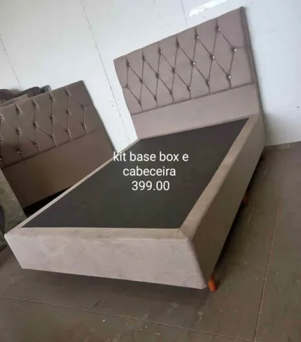 Kit Base Box e Cabeceira - Conforto e Elegância