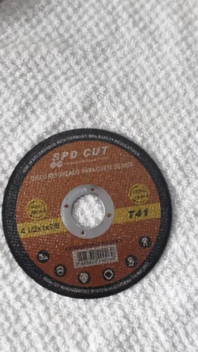 Disco de Corte 4.1/2" para Esmerilhadeira - SPD CUT