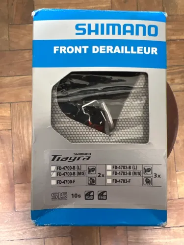 Câmbio Dianteiro Shimano Tiagra Fd-4700-b Duplo 31.8mm 2x10v