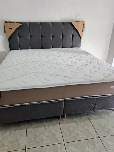 Cama super king com entrega grátis