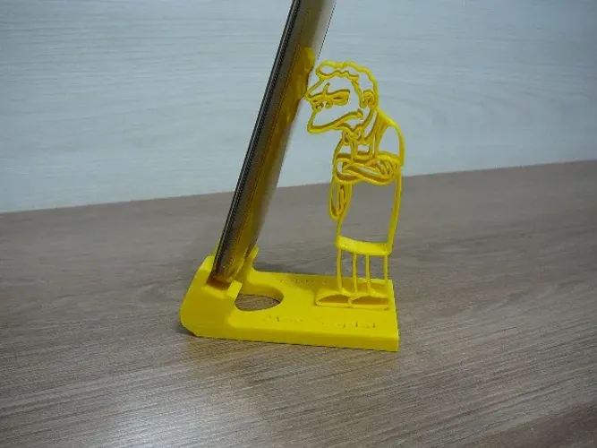 suporte (stand) para celular - Moe SZyslak - Os Simpsons