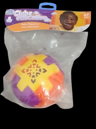 Tuttytoys BOLA PEQUENA COM CHOCALHO CLUBE EDUCATIVO 7 PEÇAS +12 MESES