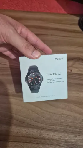 Smartwatch TicWatch S2 com Android - Usado<br>