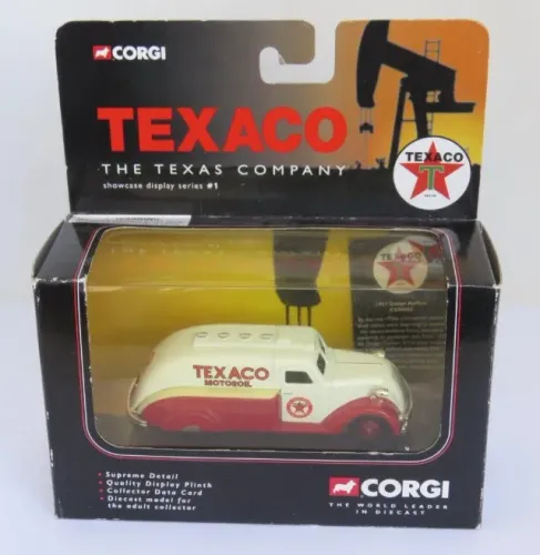 MINIATURA - DODGE AIRFLOW TEXACO MOTOR OIL - marca CORGI número CS90002.