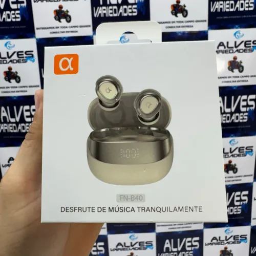 Fone De Ouvido Bluetooth Sem Fio Tws Microfone Original FN-B40