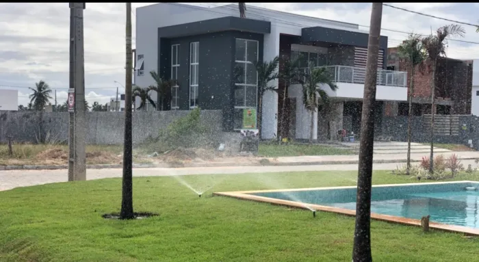 Irrigação Automatizada ou automática de Jardim, chácaras, fazendas e plantações agrícolas 