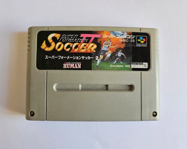 Super Formation Soccer 2 - Super Nintendo Original japonês Em ótimo estado