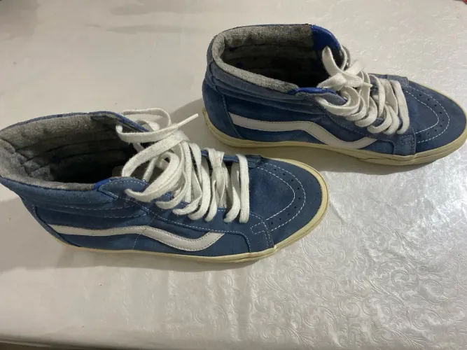 Tênis Vans Sk8-Hi Azul - Original
