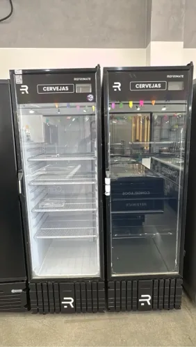 Cervejeira industrial 570 litros porta vidro com aquecimento Refrimate 