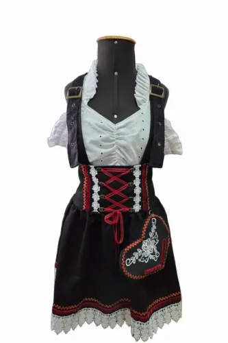 Traje típico oktoberfest NOVO tam P