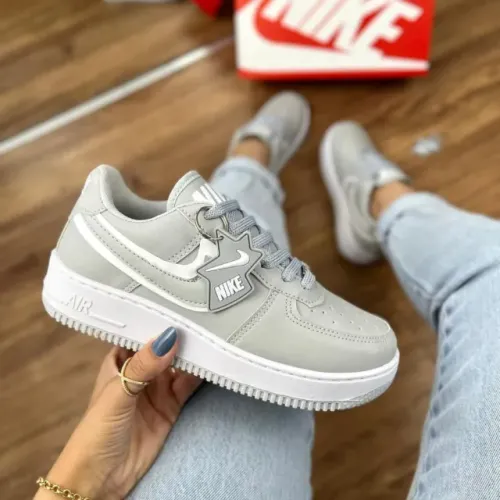 TÊNIS FEMININO CASUAL CINZA 35