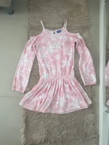Vestido Infantil Frozen - Tamanho 8- Novo