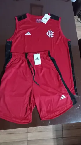 Conjunto Adidas Flamengo - Camiseta + Shorts