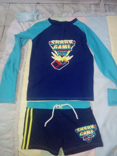 Roupa praia para menino 