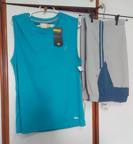 Kit Body Work Camiseta e Bermuda - Novas